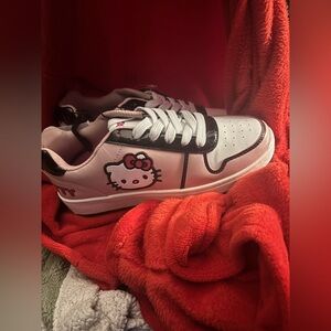 Hello Kitty Pink and White Sneakers